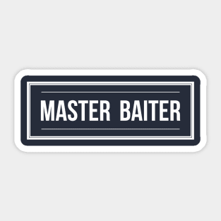 MASTER BAITER Sticker